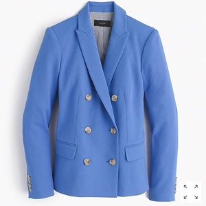 NWT J Crew Double Breasted Blazer Size 8